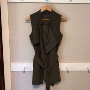 Olive Green Vest